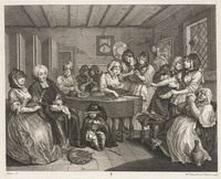 KG 15044
<br/>
A Harlot's Progress
<br/>
<em>Hogarth, William (1697 - 1764)</em>